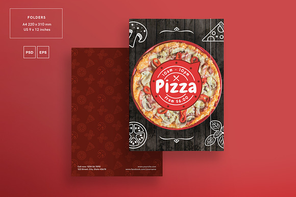 Branding Pack | Pizza in Branding Mockups - product preview 6