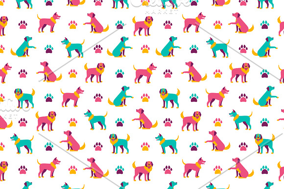 5 Patterns with Dogs in Patterns - product preview 1