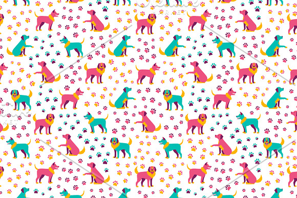 5 Patterns with Dogs in Patterns - product preview 3