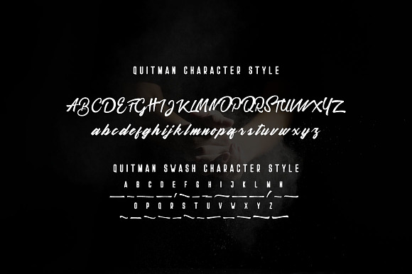 Quitman in Script Fonts - product preview 2