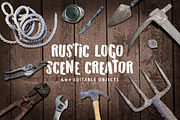 Rustic Logo Scene Creator