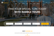 Ramble - Tour & Travel HTML Template