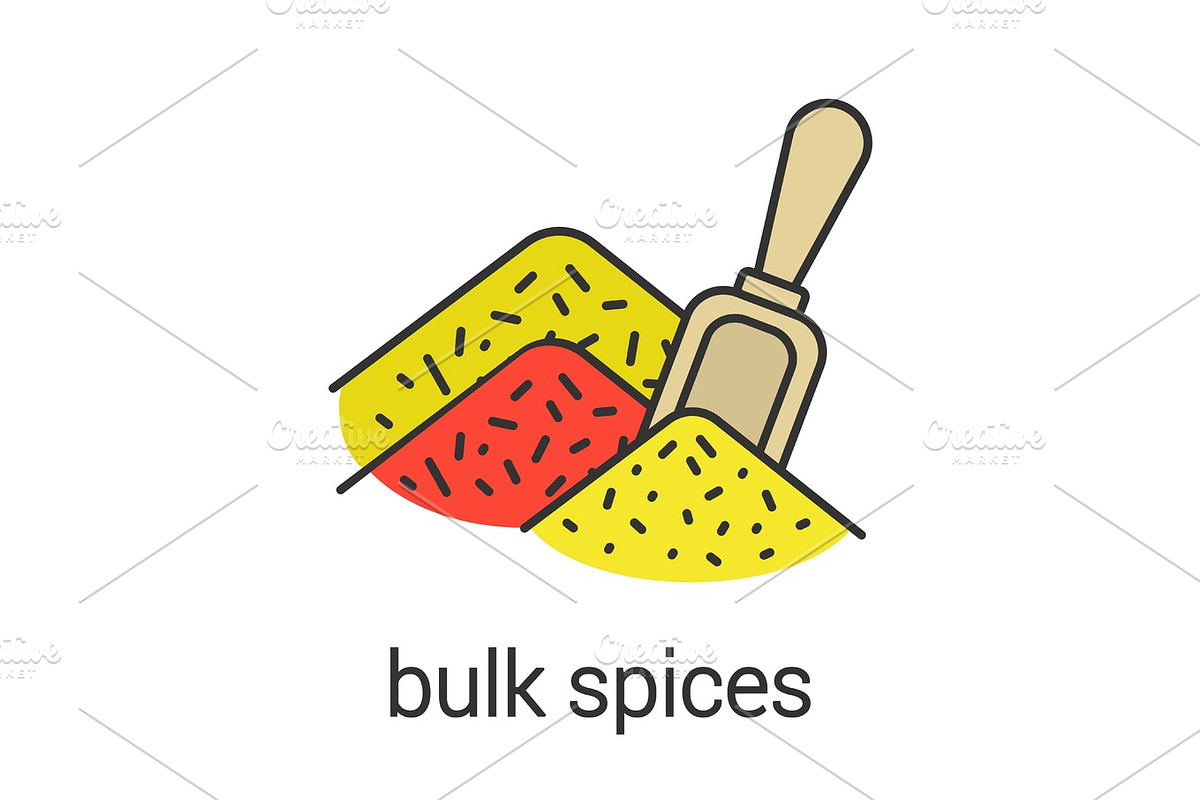 Bulk spices color icon in Icons - product preview 8