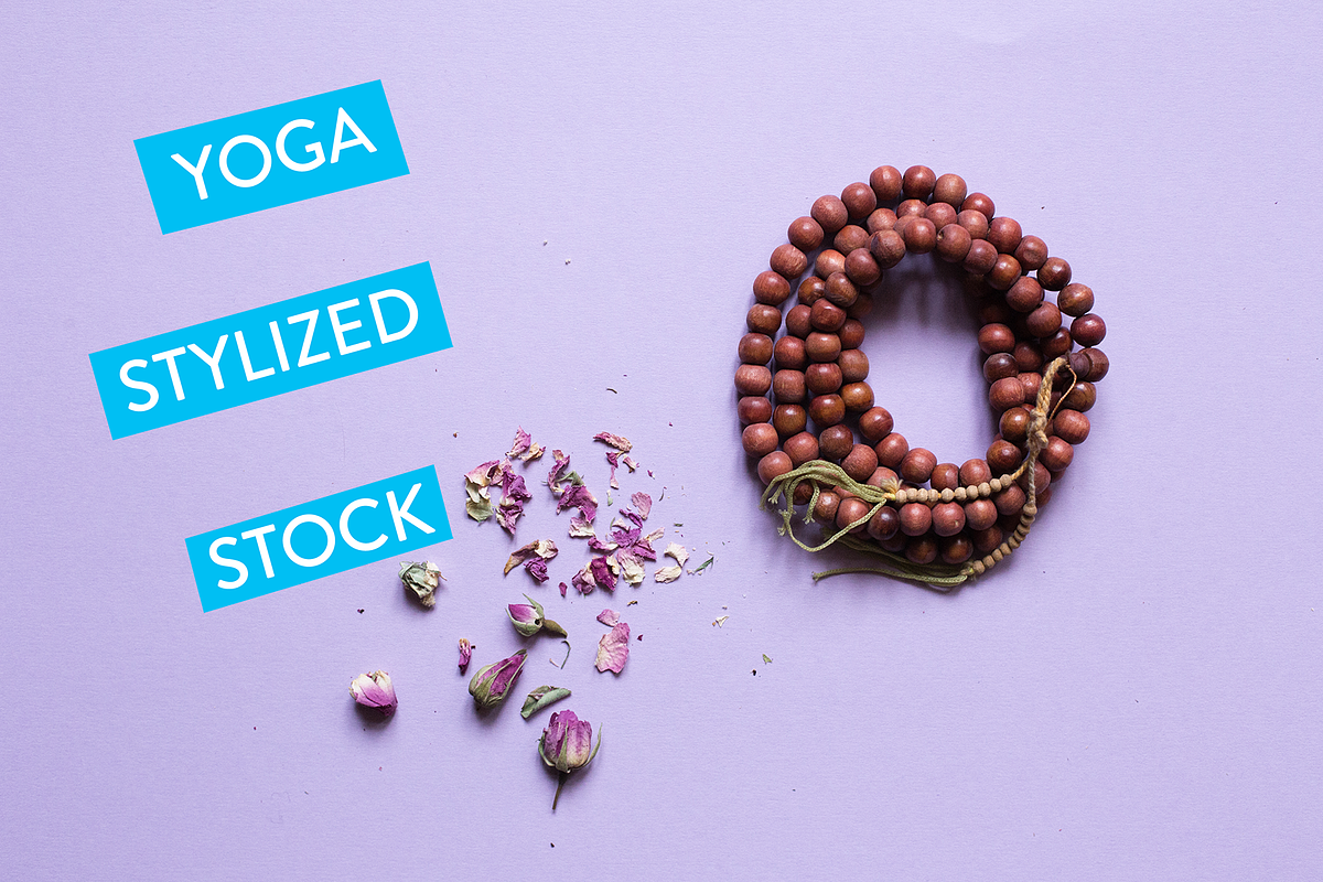 Purple Yoga Styled Stock Collection in Product Mockups - product preview 8
