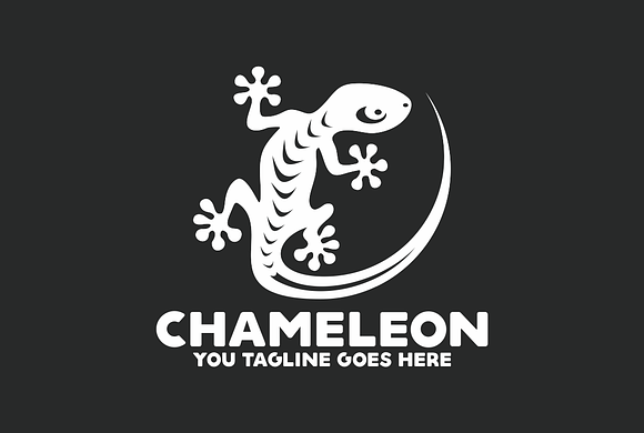 Chameleon in Logo Templates - product preview 1