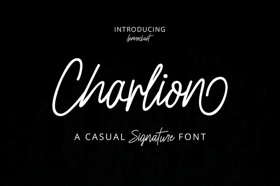 Charlion Script 2 Style in Script Fonts - product preview 8