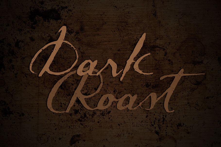 Dark Roast in Script Fonts - product preview 8