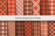 Tartan seamless vector patterns