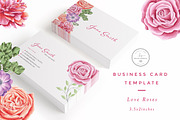Love Roses Business Card