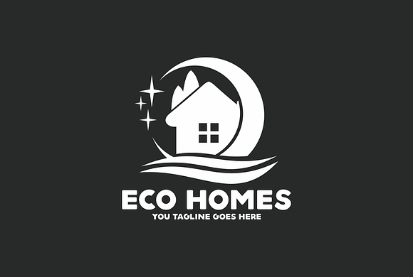 Eco Home in Logo Templates - product preview 1