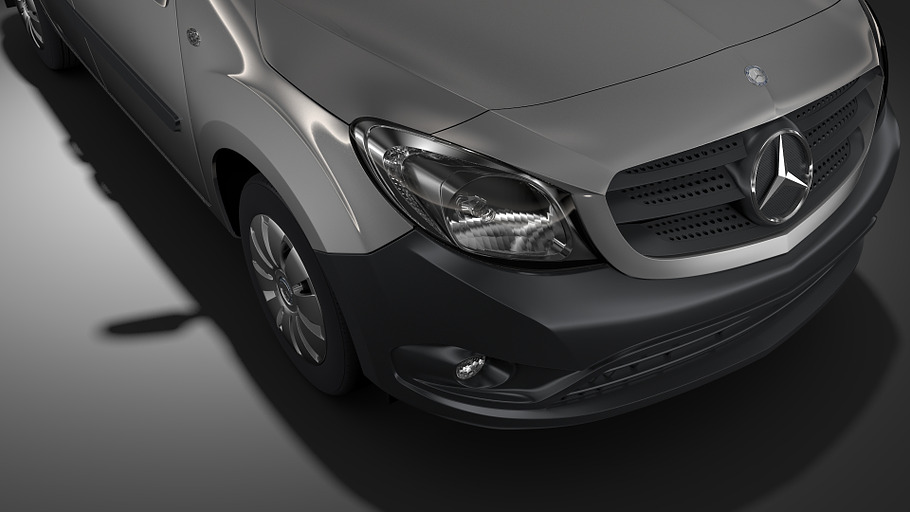 Mercedes Benz Citan Van L2 2017 in Vehicles - product preview 4