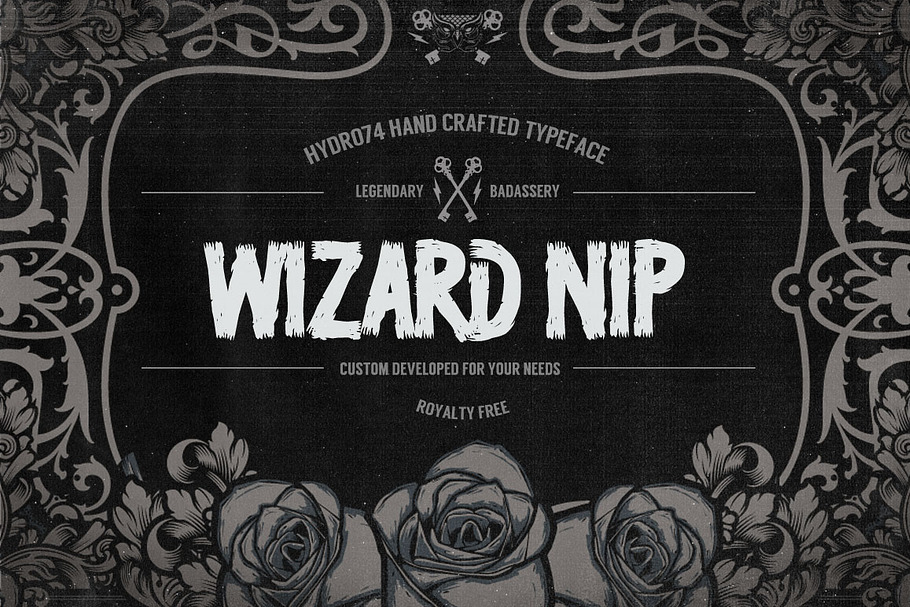Wizard Nip in Display Fonts - product preview 8