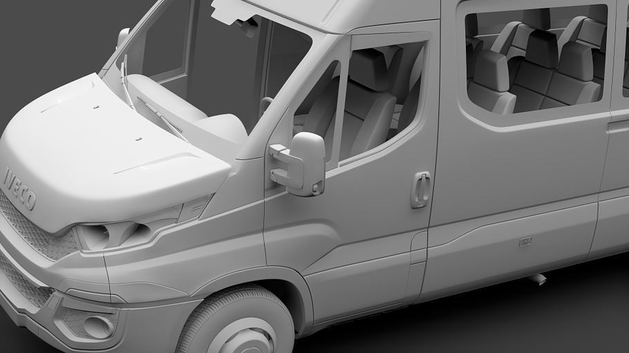 Iveco Daily Tourus  L5H2 2014 2016 in Vehicles - product preview 14