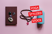 Yoga Pink Styled Stock Collection