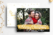 Christmas Photo Card Template