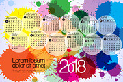 2018 Calendar7