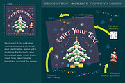 Christmas Illustration and Template