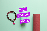 Green Yoga Styled Stock Collection