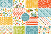 Wee Woodland Vector Patterns