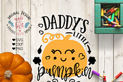 Daddy's Little Pumpkin Cut File