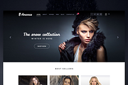Ananas | Fashion ecommerce web PSD 