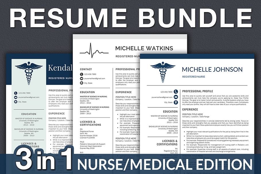Nurse Resume / Doctor CV
