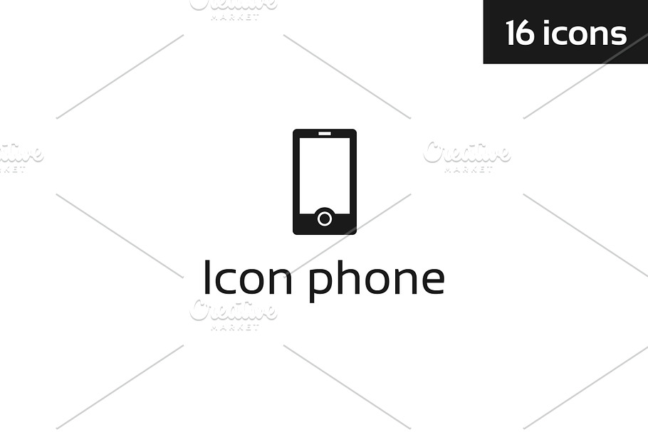 Icon phone8 in Graphics - product preview 8