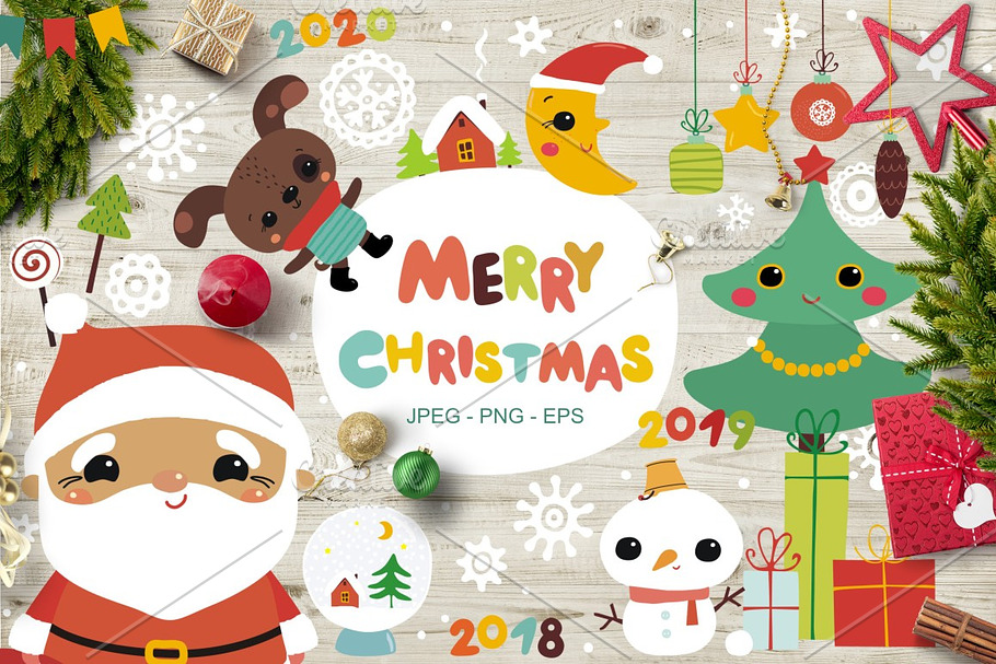 merry Christmas in Illustrations - product preview 8