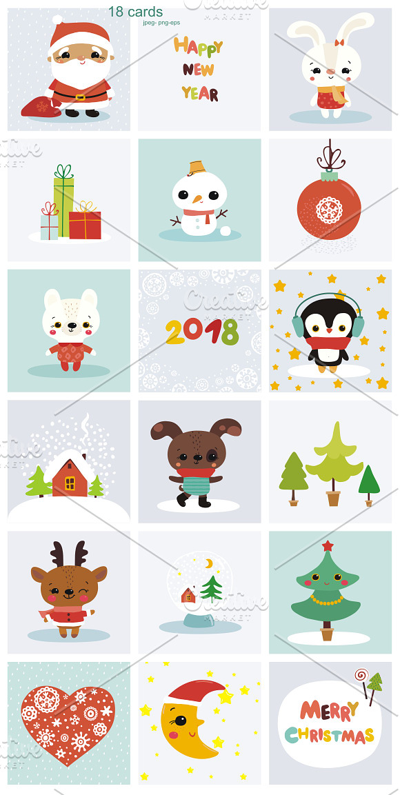 merry Christmas in Illustrations - product preview 4