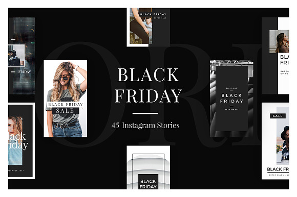 45 Black Friday Instagram Stories in Social Media Templates - product preview 9