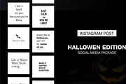 Hallowen Edition - Social Media