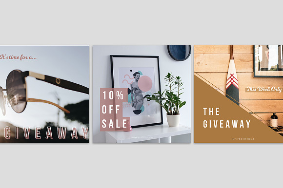 Maker's Bundle Insta Graphics in Instagram Templates - product preview 2