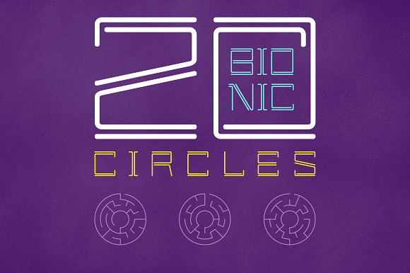 20 Bionic Circles in Objects - product preview 1