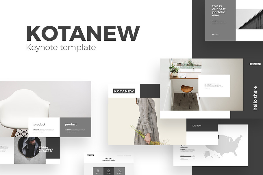 Kotanew Keynote Template in Keynote Templates - product preview 8