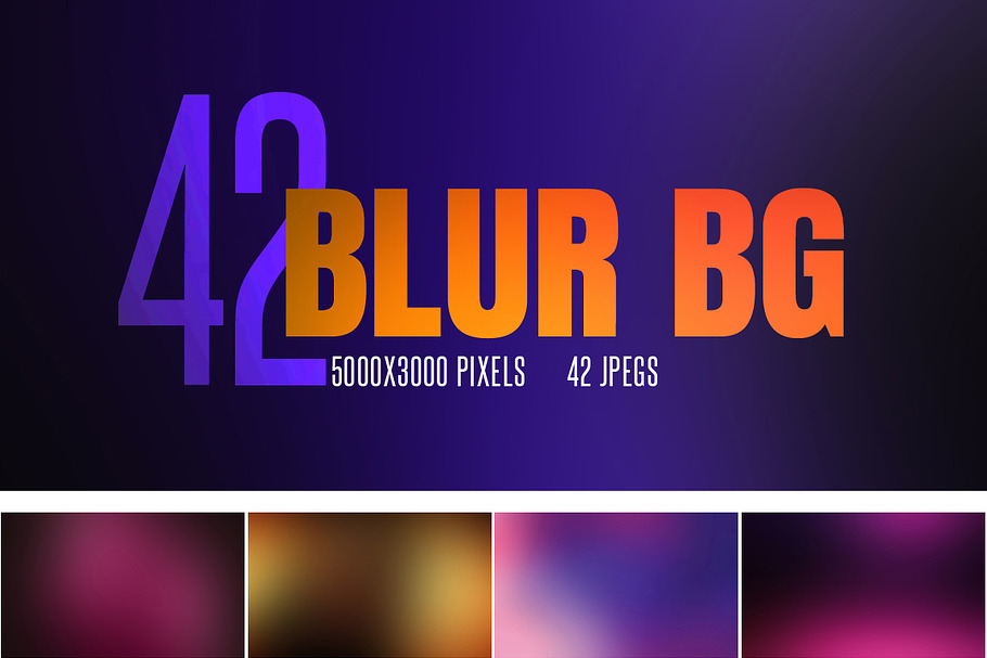 42 Blur Backgrounds