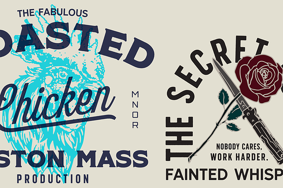 S&S Nickson Font Bundle in Hipster Fonts - product preview 18