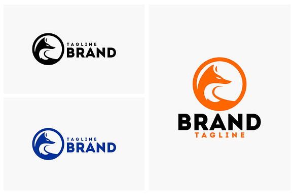 Fox Logo Template in Logo Templates - product preview 1
