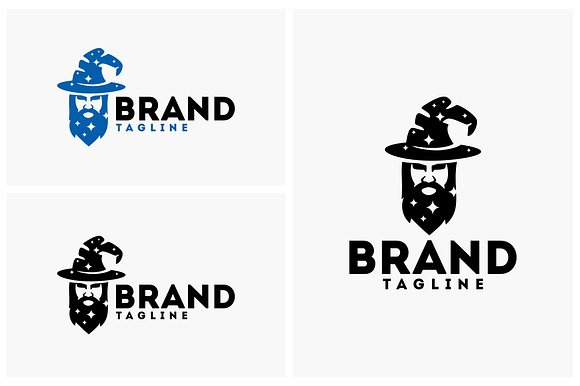 Wizard Logo Template in Logo Templates - product preview 1