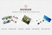 Human - Responsive HTML5 theme