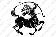 Centaur Archer Sagittarius Zodiac Sign