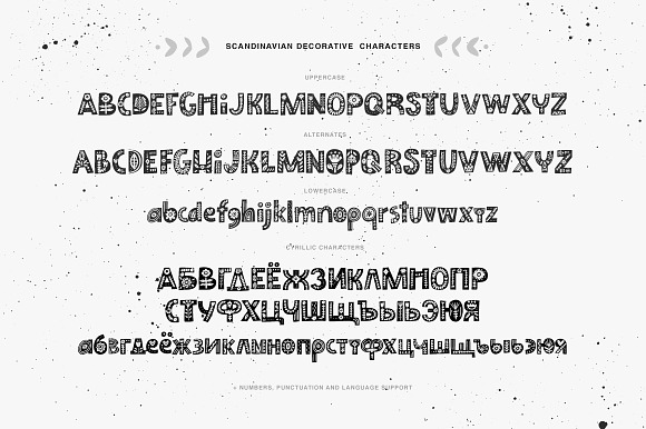 Scandinavian Font Family in Block Fonts - product preview 4
