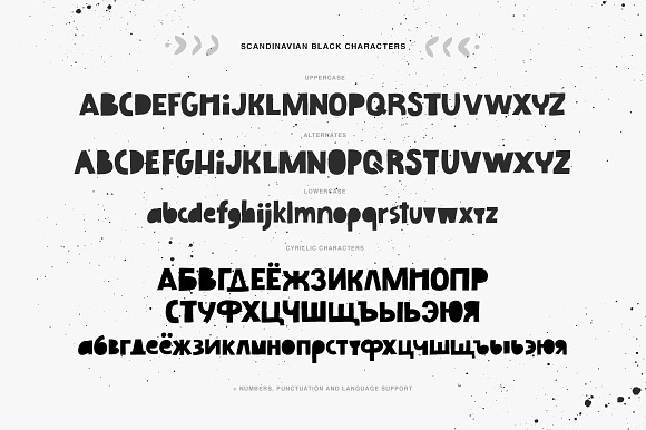 Scandinavian Font Family in Block Fonts - product preview 5