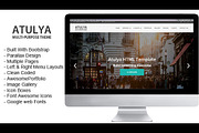 Atulya – Multipurpose Parallax HTML