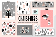 Cute Christmas Graphics Set