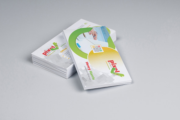 Colorful Business Card  in Business Card Templates - product preview 1