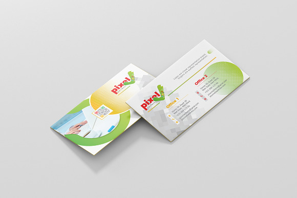 Colorful Business Card  in Business Card Templates - product preview 3
