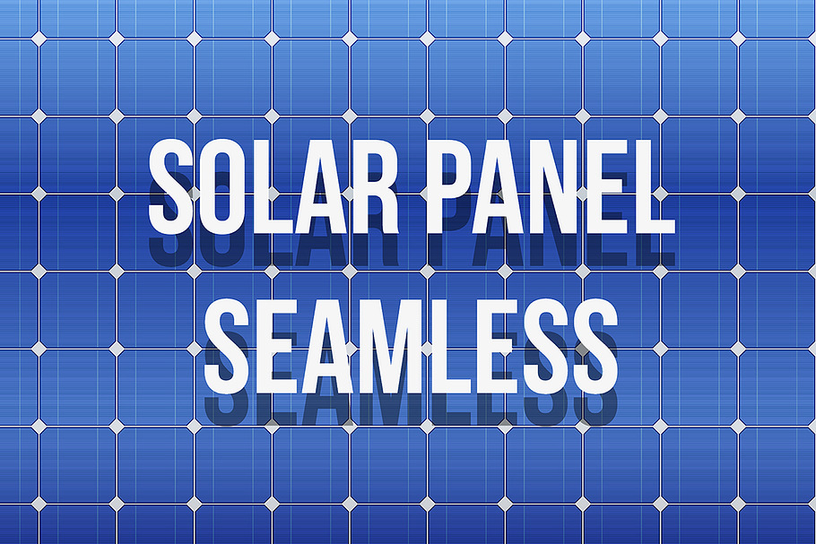 Solar Panel Seamless Texture