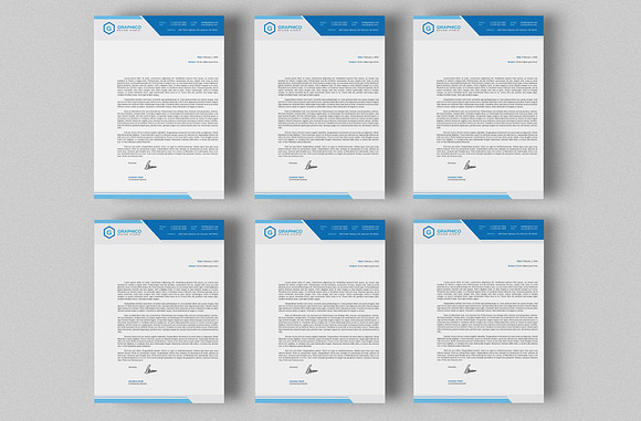 Corporate Letterheads Bundle vol.1 in Stationery Templates - product preview 2