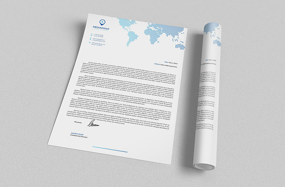 Corporate Letterheads Bundle vol.1 in Stationery Templates - product preview 3