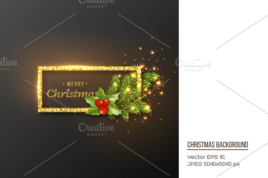Christmas holiday background. in Illustrations - product preview 8